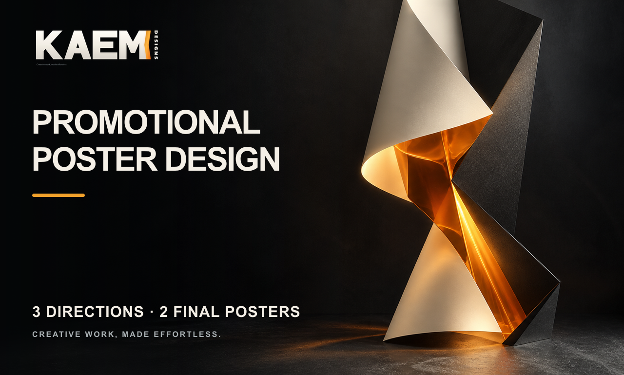 Promotional Poster Design